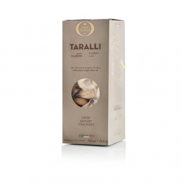 Taralli con Olio Extravergine di Oliva Terre di Puglia – sacchetto g 150