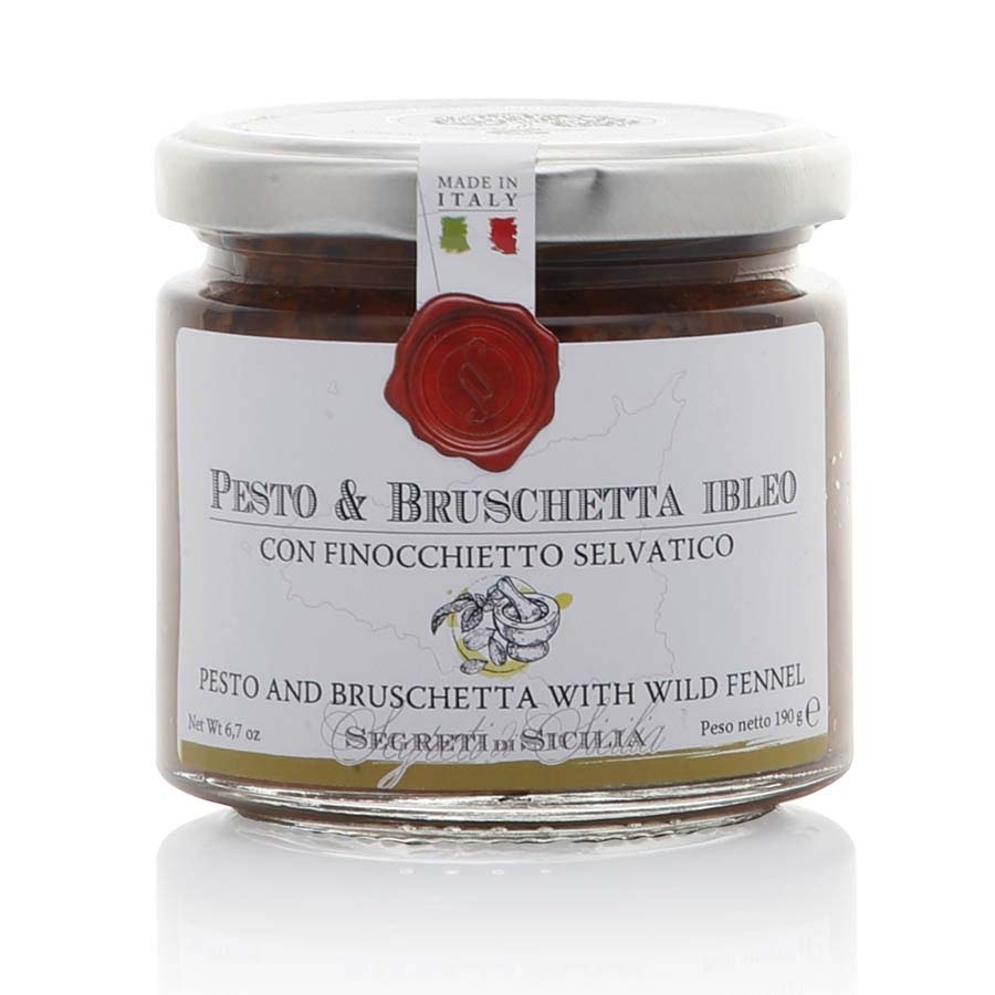 Pesto & Bruschetta Ibleo con finocchietto selvatico I Segreti di Sicilia g 190