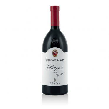 Villaggio – Orcia DOC – Sangiovese 100% – Podere Forte (Toscana) Due bottiglie da cl 75