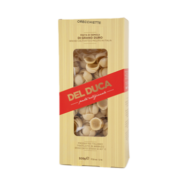 Orecchiette di semola di grano duro italiano – Pastificio del Duca – Astuccio g 500