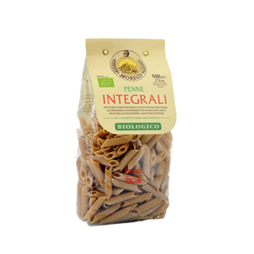 Pasta penne integrali biologiche grano toscano – Pastificio Morelli – Sacchetto g 500