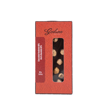 Cioccolato fondente con nocciole Piemonte IGP – Cioccopassione – Astuccio g 80